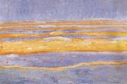 Piet Mondrian The setting sun oil painting